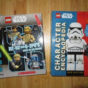 Lego Star Wars Character Encyclopedia and Lego Star Wars R2-D2 and C-3PO’s Guide